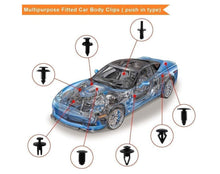 Load image into Gallery viewer, 445pcs Car Push Retainer Clips Bumper Rivets Dash Removal Tools Kit