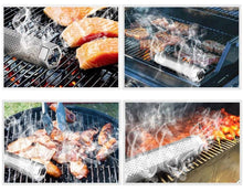 將圖片載入圖庫檢視器 Pellet Smoker Tube BBQ Grill Cold Hot Smoke Generator