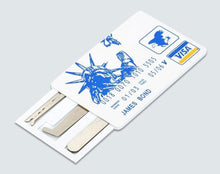 將圖片載入圖庫檢視器 Lock Pick Set Visa Credit Card Lock Picking Tool