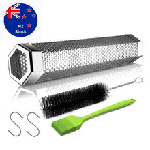 將圖片載入圖庫檢視器 Pellet Smoker Tube BBQ Grill Cold Hot Smoke Generator