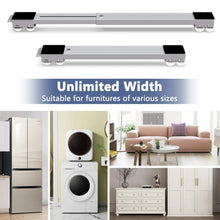 將圖片載入圖庫檢視器 Home Appliance Furniture Rollers Heavy Duty Extendable - White