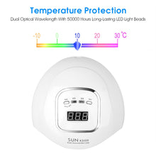 Load image into Gallery viewer, 150W Nail Gel Lamp LED Nail Dryer