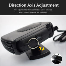 將圖片載入圖庫檢視器 Car Heating & Cooling Fan Glass Defroster