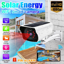 Load image into Gallery viewer, Solar Wireless WiFi Security Camera Outdoor