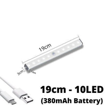 將圖片載入圖庫檢視器 19cm Motion Sensor Night Lamp Wardrobe Closet Lights - Warm Light