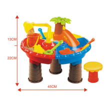 將圖片載入圖庫檢視器 Sand and Water Table Beach Toys-Tree 22Pcs