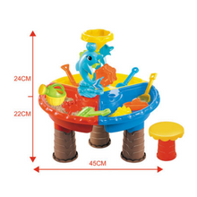 將圖片載入圖庫檢視器 Sand and Water Table Beach Toys-Dolphin 23Pcs