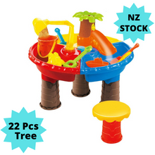 將圖片載入圖庫檢視器 Sand and Water Table Beach Toys-Tree 22Pcs