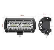 將圖片載入圖庫檢視器 2pcs 7inch LED Work Light Bar
