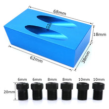 Load image into Gallery viewer, Woodworking 15pcs kit Angle Drill Bit Pocket hole Jig Drilling Locator
