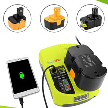 Load image into Gallery viewer, Ryobi Battery Charger - Replacement P117 One+ Ryobi Charger