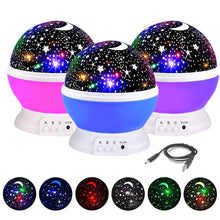 Load image into Gallery viewer, Star Light Projection Lamp Night Light