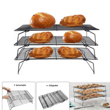 將圖片載入圖庫檢視器 3 Tier Stackable Cooling Tray Food Rack