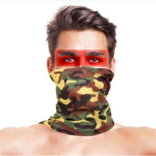 Load image into Gallery viewer, Camouflage Cycling Face Mask Bandana Riding Head Neck Warm Windproof Scarf Army Military Face Shield