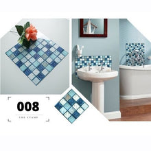 Load image into Gallery viewer, 3D Mosaic Tile Stickers Self-adhesive Waterproof 10PCS