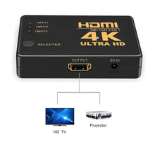 Load image into Gallery viewer, HDMI Switch Adapter Splitter 3 In 1 out