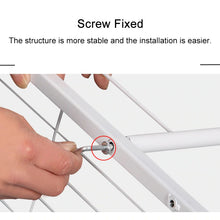 Load image into Gallery viewer, 5 Tier Flower Stand Plant Rack Metal - White