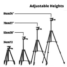 Load image into Gallery viewer, 26cm LED Selfie Ring Light with adjustable Tripod and Remote