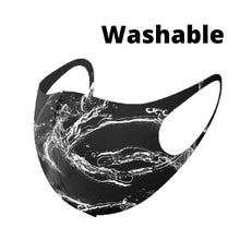 將圖片載入圖庫檢視器 Reusable Face Mask Washable - Black 10PCS