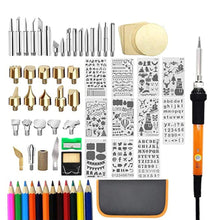 將圖片載入圖庫檢視器 Wood Burning Pyrography Pen Kit 82 PCS Kit