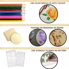 將圖片載入圖庫檢視器 Wood Burning Pyrography Pen Kit 82 PCS Kit