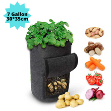 將圖片載入圖庫檢視器 Plant Grow Bags Greenhouse Vegetable Growing Bags (30*35cm)