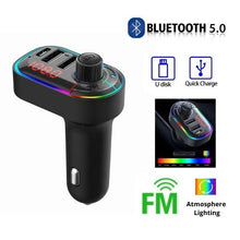Load image into Gallery viewer, Bluetooth FM Transmitter