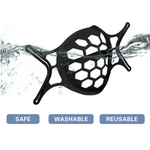 Load image into Gallery viewer, Black Face Mask Support Bracket Spacer Holder - 1 piece