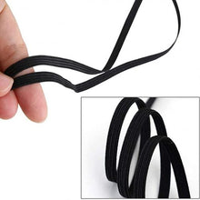 Load image into Gallery viewer, Elastic Band Rope -100Yards/3mm/Black