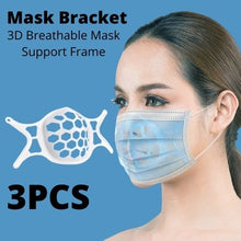 Load image into Gallery viewer, Face Mask Support Bracket Spacer Holder - 3 piece