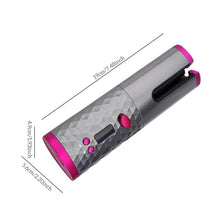 Load image into Gallery viewer, Hair Curler Portable Cordless USB Rechargeable