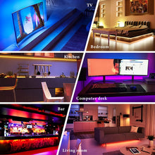 Load image into Gallery viewer, LED Light Strip 5050 RGB 10M kit Bluetooth Remote