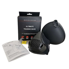 Load image into Gallery viewer, Oxygen Barrier Sports Mask Fitness High Altitude Training Mask for Aerobic Running Cycling