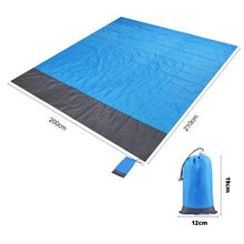 將圖片載入圖庫檢視器 Portable Beach Mat for Camping Hiking Picnic Travel
