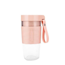 Load image into Gallery viewer, Portable Blender Juicer Mixer USB Rechargeable 350ml Pink