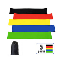 Load image into Gallery viewer, Resistance Band 5 Pcs Set