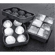Load image into Gallery viewer, 6 Cell Silicone Ice Tray Ice Cube Ice Ball Mould 2PCS