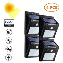 Load image into Gallery viewer, Solar Motion Sensor Wall Light 4PCS