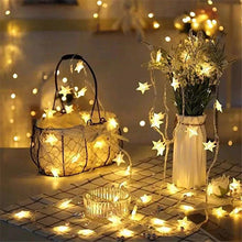 將圖片載入圖庫檢視器 Stars String Lights