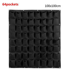 將圖片載入圖庫檢視器 64 Pockets Vertical Garden Wall Hanging Planter