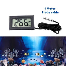 Load image into Gallery viewer, Waterproof LCD Digital Thermometer with Probe for Aquarium Fish Tank