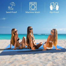 將圖片載入圖庫檢視器 Portable Beach Mat for Camping Hiking Picnic Travel