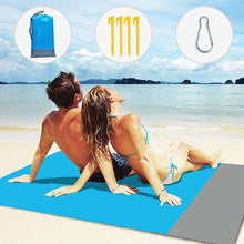 將圖片載入圖庫檢視器 Portable Beach Mat for Camping Hiking Picnic Travel