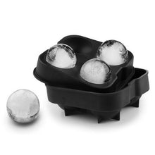 Load image into Gallery viewer, Silicone Ice Ball Mould Tray 4 Slots