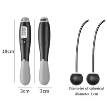 Load image into Gallery viewer, Digital Counting Cordless Jump Rope Wireless Skipping Rope
