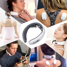 Load image into Gallery viewer, Back Shoulder and Neck Massager Infrared Heating Pain Relief