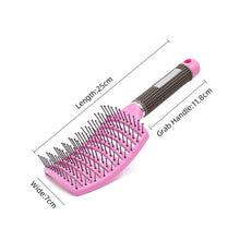 Load image into Gallery viewer, Large Curved Styling Comb Hair Scalp Massage