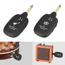 Load image into Gallery viewer, Guitar Wireless System Transmitter Receiver