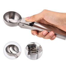 將圖片載入圖庫檢視器 Ice Cream Scoop Stainless Steel Ice Cream Spoon