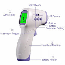 Load image into Gallery viewer, Digital Infrared Thermometer Non Contact Temperature Meter
